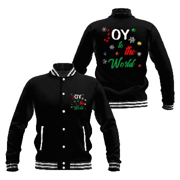 Discover Joy to the world Baseball Jackets