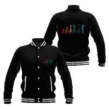Discover Funny Engineer Evolution Mechanical Engineering Baseball Jackets