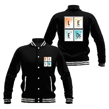 Discover Leeds | Periodic Table of Elements Baseball Jackets