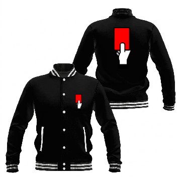 Discover Penalty Card, Red Card Baseball Jackets