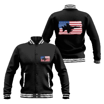 Discover F-18 Hornet Fighter Jet American Flag F18 Hornet Baseball Jackets