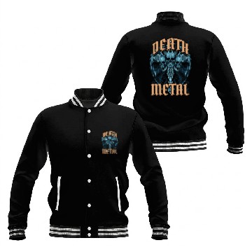 Discover Goth Rock Satan Festivals Death Metal Baseball Jackets