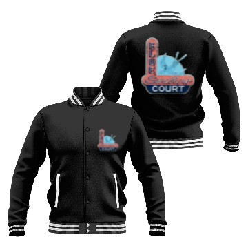 Discover Blue Swallow Court Route 66 Tucumcari Baseball Jackets