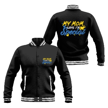 Discover Down Syndrome Awareness Special Education Gifts Baseball Jackets