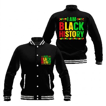 Discover I Am black History Baseball Jackets