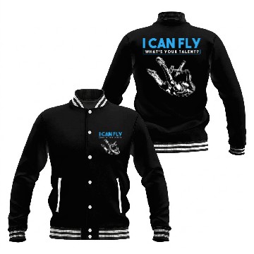 Discover Skydiving, Skydiver , Sky diver Baseball Jackets