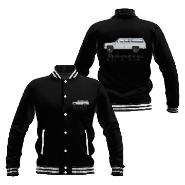 Discover bowtie Light Silver Baseball Jackets