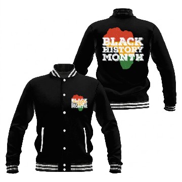 Discover Black History Month Baseball Jackets