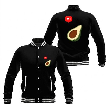 Discover Avocado Lover Baseball Jackets