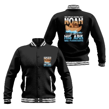 Discover Noah Had Used In His Ark Was Floodlights Baseball Jackets