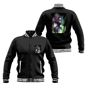 Discover Black Nature Goddess - African American, Woodland Baseball Jackets