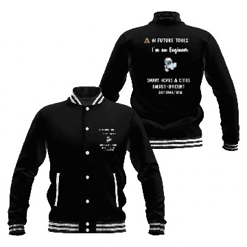 Discover AI, I'm Engineer, AI Future Tools Baseball Jackets