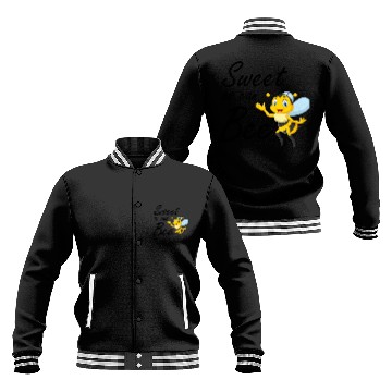 Discover Sweet As Can Bee Sweet baby, Cute honey bee Baseball Jackets
