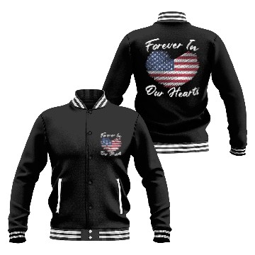 Discover Patriotic Veteran USA Flag American Memorial Day Baseball Jackets