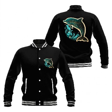 Discover Dolphin Baseball Jackets