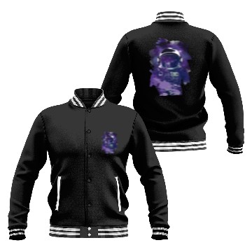 Discover Milky Way Astronaut Astronomy Galaxy Stars Baseball Jackets