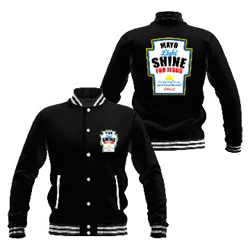 Discover Mayo Light Shine for Jesus Baseball Jackets