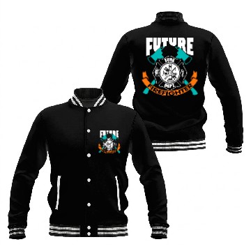 Discover Future Firefighter POD Light Baseball Jackets