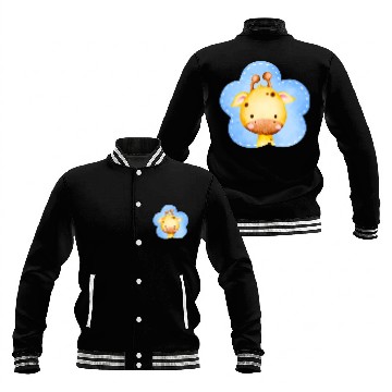 Discover Baby Giraffe Baseball Jackets