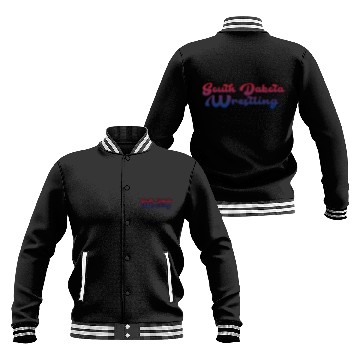 Discover South Dakota Wrestling Baseball Jackets