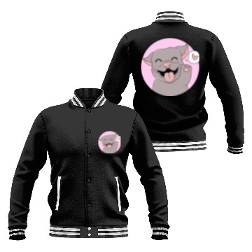 Discover American Pitbull Terrier Puppy Pet Cute Pitbull Baseball Jackets