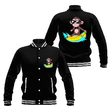 Discover Funky Monkey Business Baseball Jackets