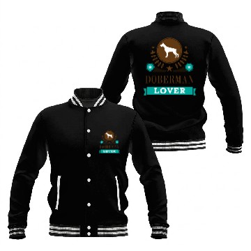 Discover Doberman Lover Baseball Jackets