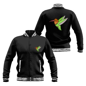 Discover A Sweet Hummingbird Baseball Jackets