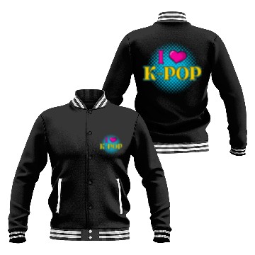 Discover K-Pop K-drama Korean Music KPop Kdrama Gift Baseball Jackets