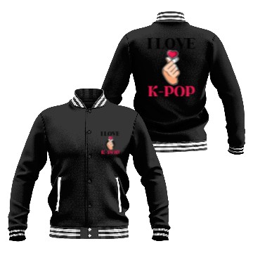 Discover K-Pop K-drama Korean Music KPop Kdrama Gift Baseball Jackets