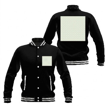 Discover Teal Squares Pattern Baseball Jackets