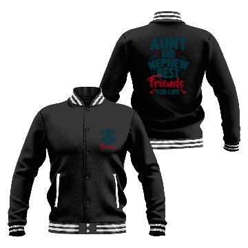 Discover Aunt And Nephew Best Friends Baseball Jackets