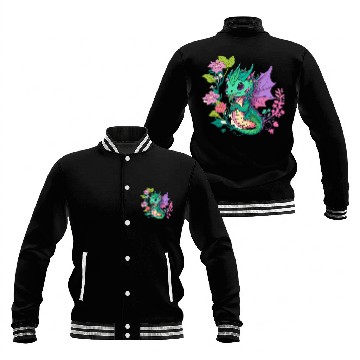 Discover dragon Hello Spring Happiness Time 1 Baseball Jackets