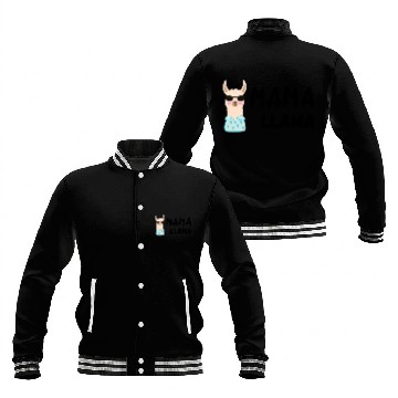 Discover mama llama Baseball Jackets