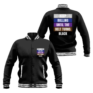 Discover Jiu Jitsu Bjj Jiu Jitsu Belt Rank Baseball Jackets
