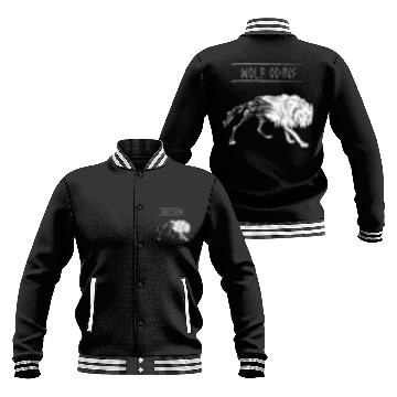 Discover Freki Geri Wolf Odin Wotan Nordic God Valhalla Baseball Jackets