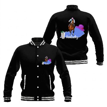 Discover Kentucky Horse Racing Derby Py Baseball Jackets