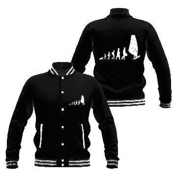 Discover Windsurfing Evolution Baseball Jackets