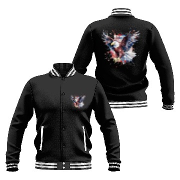 Discover Eagle 4Th July Independent Day Baseball Jackets