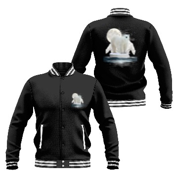 Discover Polar Bears Wildlife Zoo Animal Zookeeper Nature Baseball Jackets