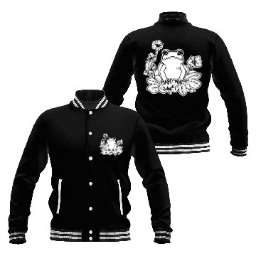 Discover Frog Amphibian Toad Baseball Jackets