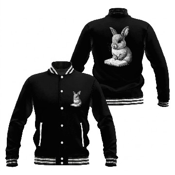 Discover Bunny Easter Rabbit Wo Baseball Jackets