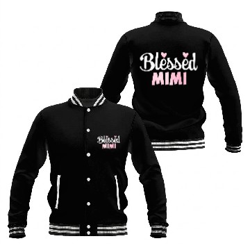 Discover Blessed Mimi For Grandma Baseball Jackets