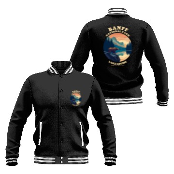 Discover Vintage Retro Canadian Banff National Park Baseball Jackets