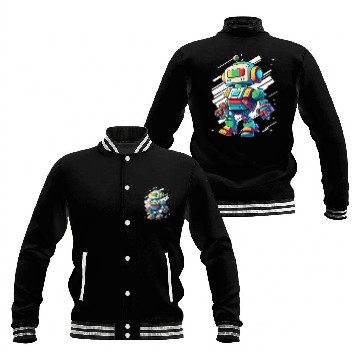 Discover Robot Robotics Best Cute Humorous Technology Baseball Jackets