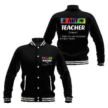 Discover Art Teacher 70s Baseball Jackets