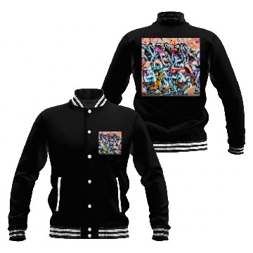 Discover Graffiti Art Baseball Jackets