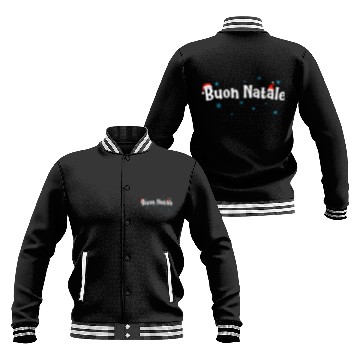 Discover Buon Natale Italian Baseball Jackets