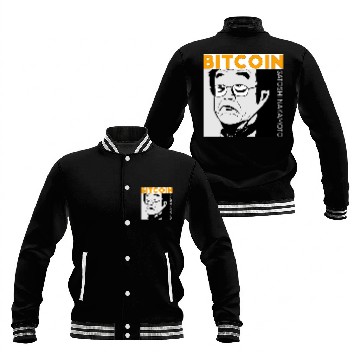 Discover Bitcoin Coin-Satoshi Nakamoto Baseball Jackets