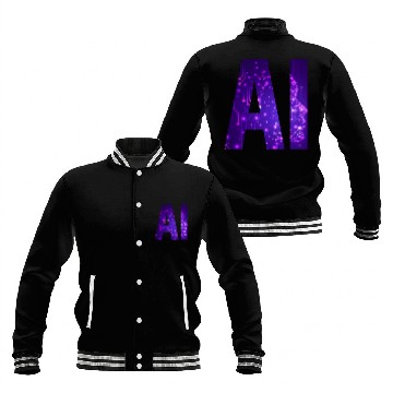 Discover AI Artificial Intelligence Baseball Jackets